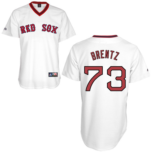 Bryce Brentz #73 MLB Jersey-Boston Red Sox Men's Authentic Home Alumni Association Baseball Jersey
